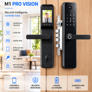 Serrure Intelligente M1 pro vision