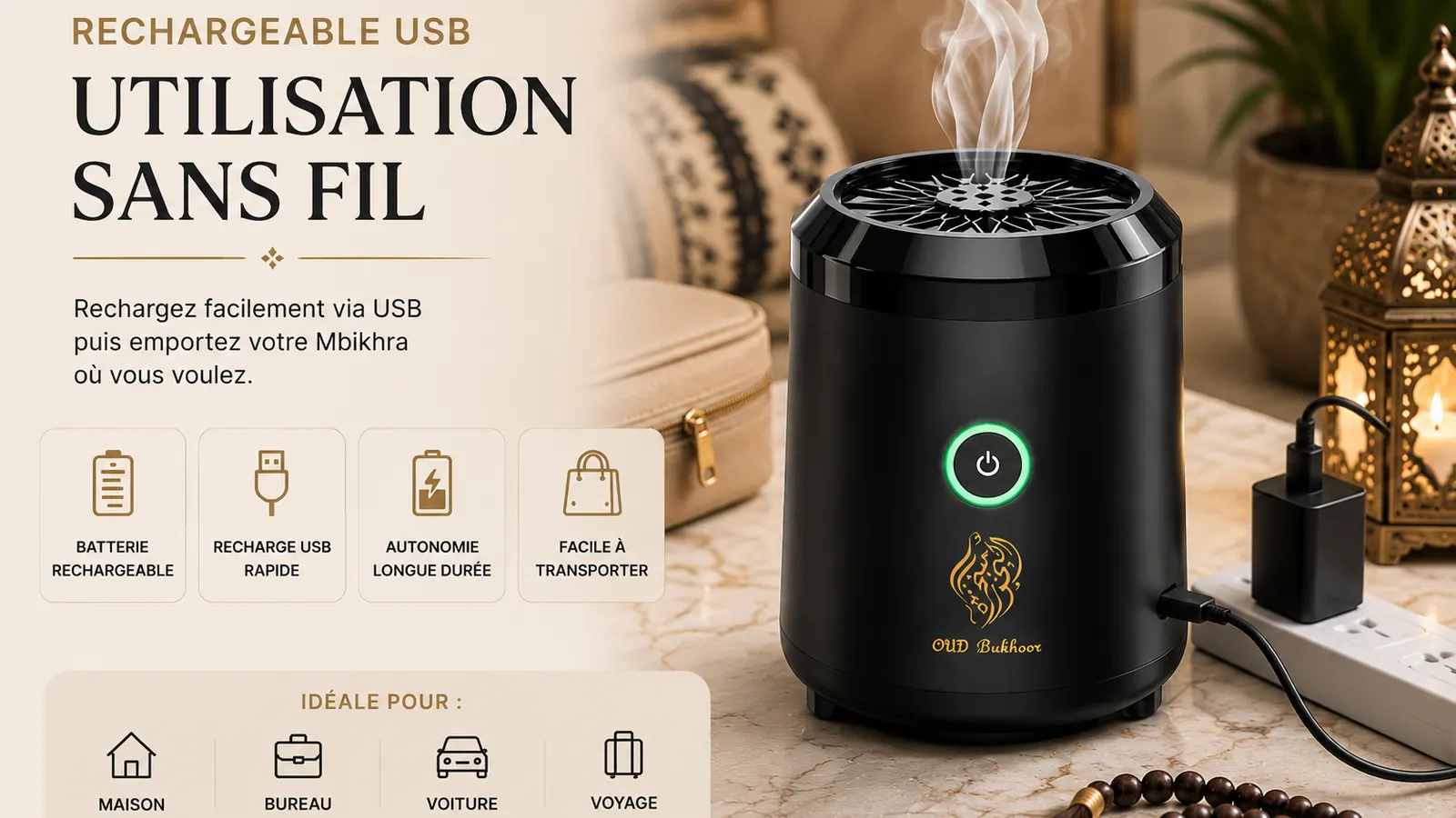 Mbikhra rechargeable USB