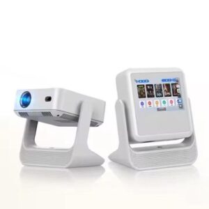 Projecteur Intelligent 2-en-1 Android 4K – Écran Tactile Rotatif, Auto Focus & WiFi