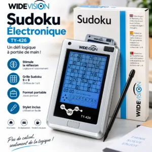 Sudoku Électronique WIDEVISION TY-426 avec Stylet