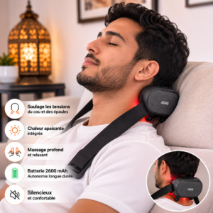 Masseur cervical chauffant MDHL MD-JY1431 Maroc