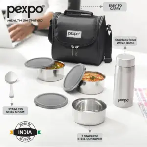 Box Isotherme Pexpo 3 boîtes inox Maroc