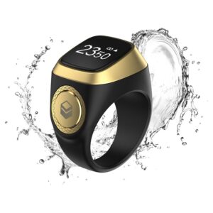 Bague Tasbih Intelligente iQIBLA Zikr Ring Lite – Compteur Digital OLED